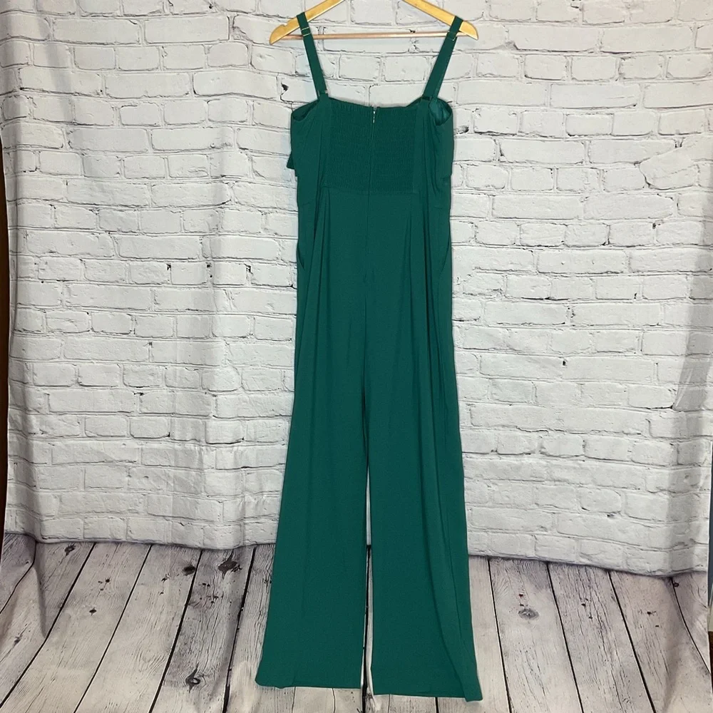 Lilly Pulitzer Hosta Green Kavia Jumpsuit 10 - Picture 8 of 15